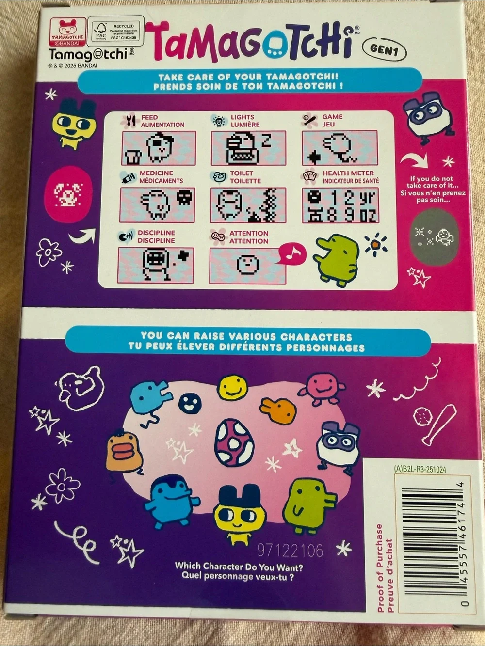NIB~ Bandai Tamagotchi Gen1 Handheld Virtual Pet